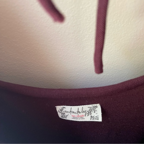 Intimately Free People Next To You Long Sleeve Puff Sleeve Bodysuit Small - Picture 3 of 3